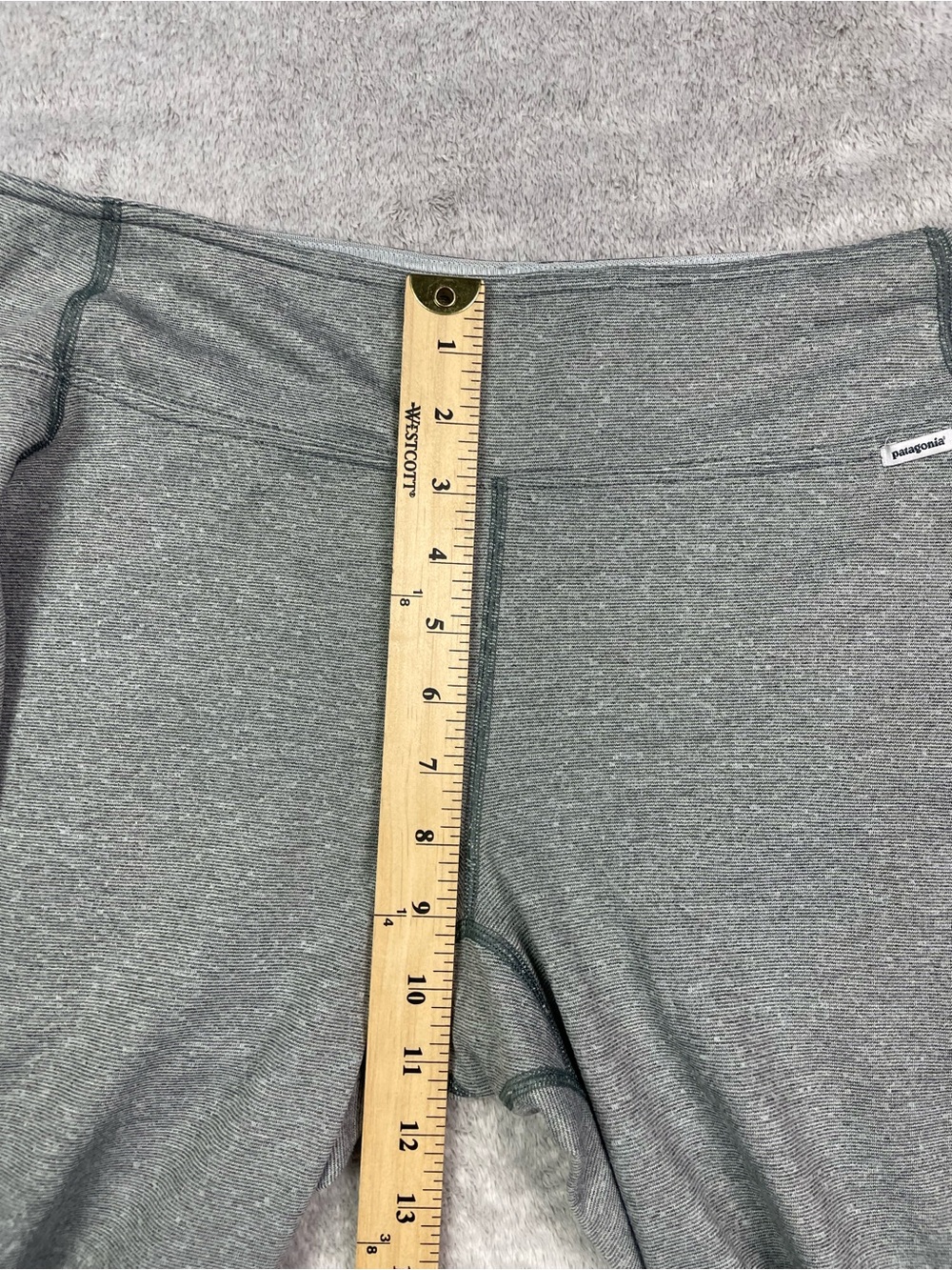 Patagonia Womens Capilene 3 Midweight Legging XL Gray Green Base Layer Pants - Picture 7 of 10